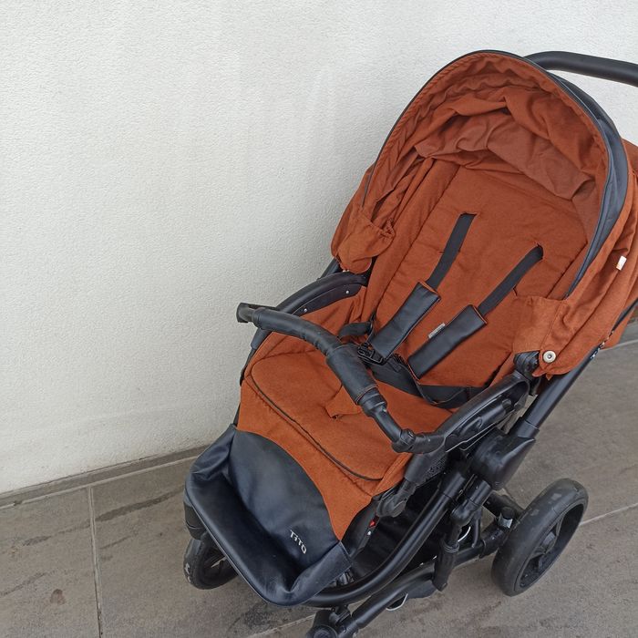 Wózek 3/1 Bebetto tito fotelik cybex cloud i size rozkladany