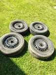 Felgi stalowe Volvo 7Jx16 5x108 z oponami