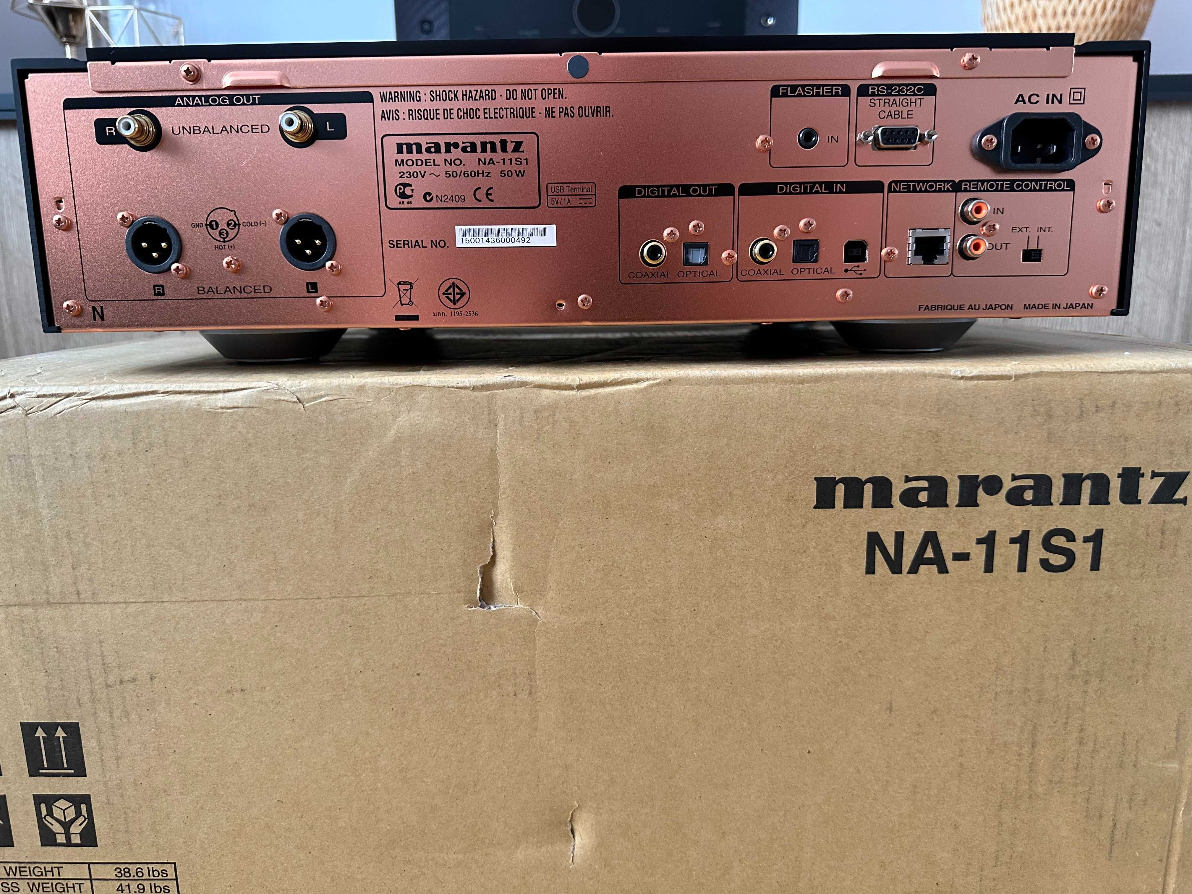 Marantz NA 11 S1 DAC!! Hi End Streamer!! Idealny Stan!!