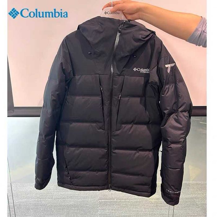 Columbia Jesień/Zima 2025 Nowa ciepła kurtka puchowa z kapturem XL