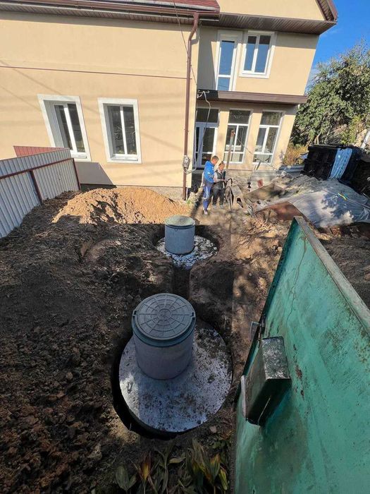 Дренаж, дренажные работы, водоотведение, септик під ключ