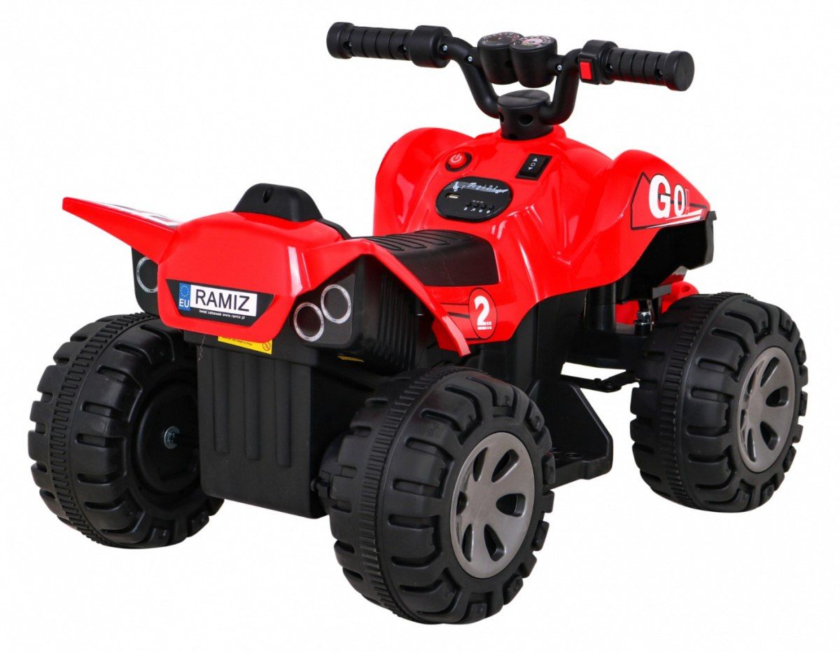 jeździk quad na akumulator Quad THE FASTEST Czerwony