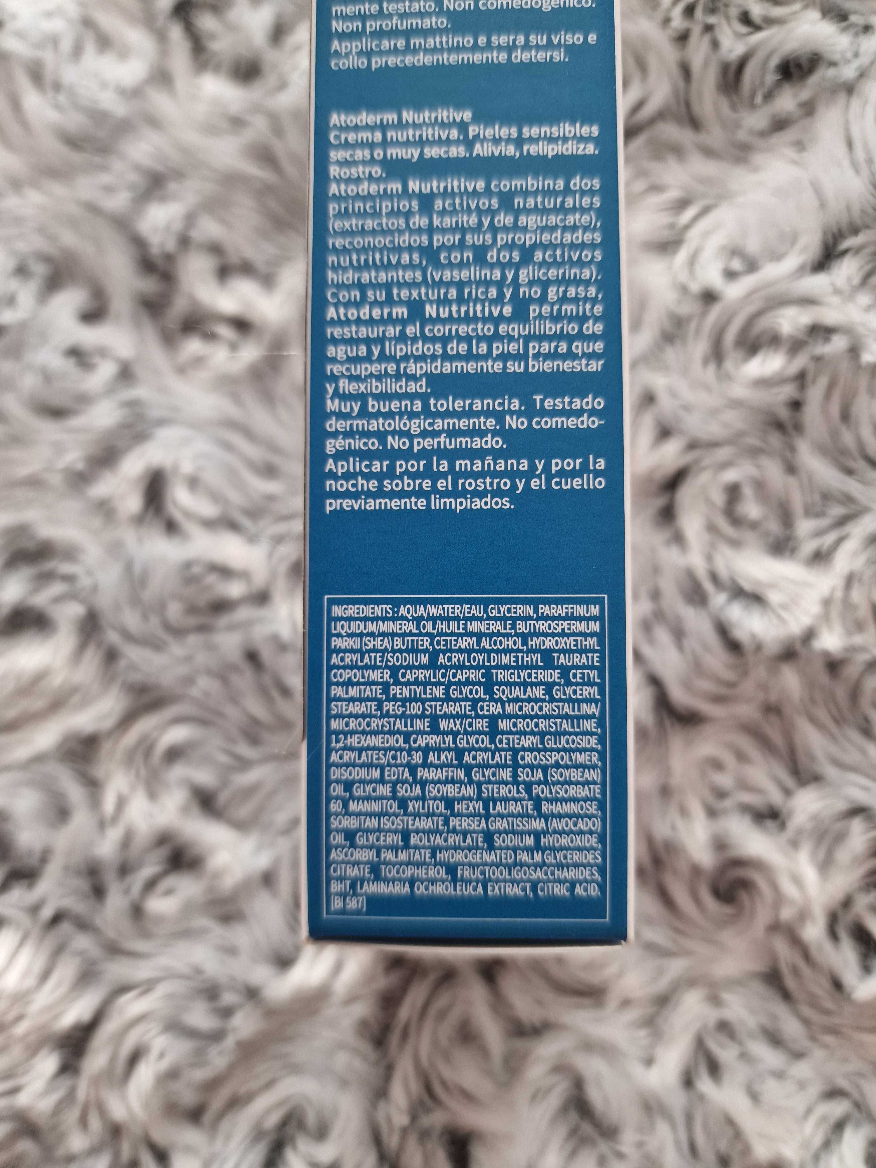 Krem odżywczy do twarzy Atoderm Nutritive Bioderma 40 ml