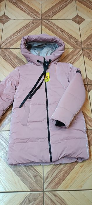 Зимовий пуховик,зимовий плащ,зимова куртка для дівчинки