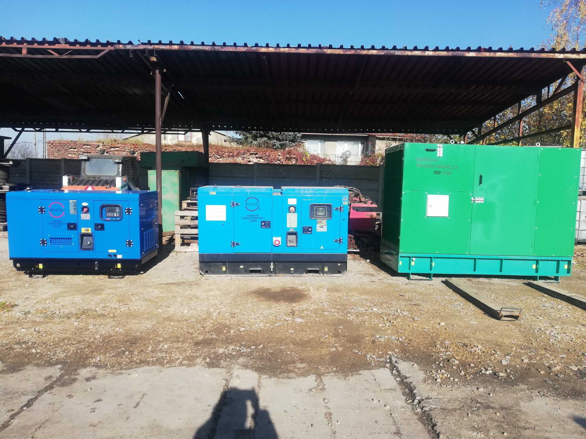 Agregat prądotwórczy 30 KW wynajem