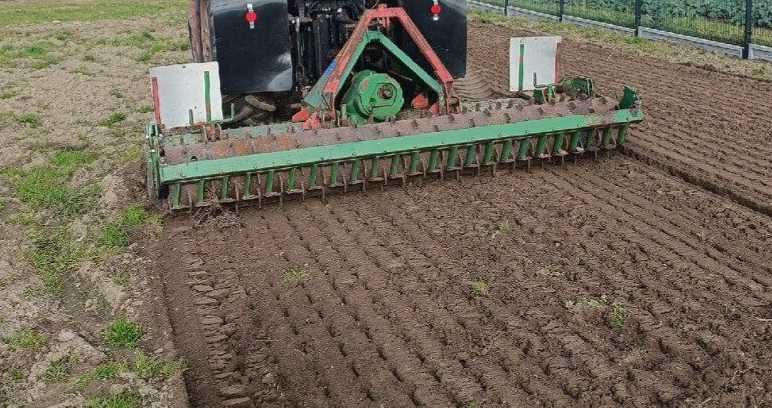 Brona wirowa ,agregat aktywny kuhn 3m