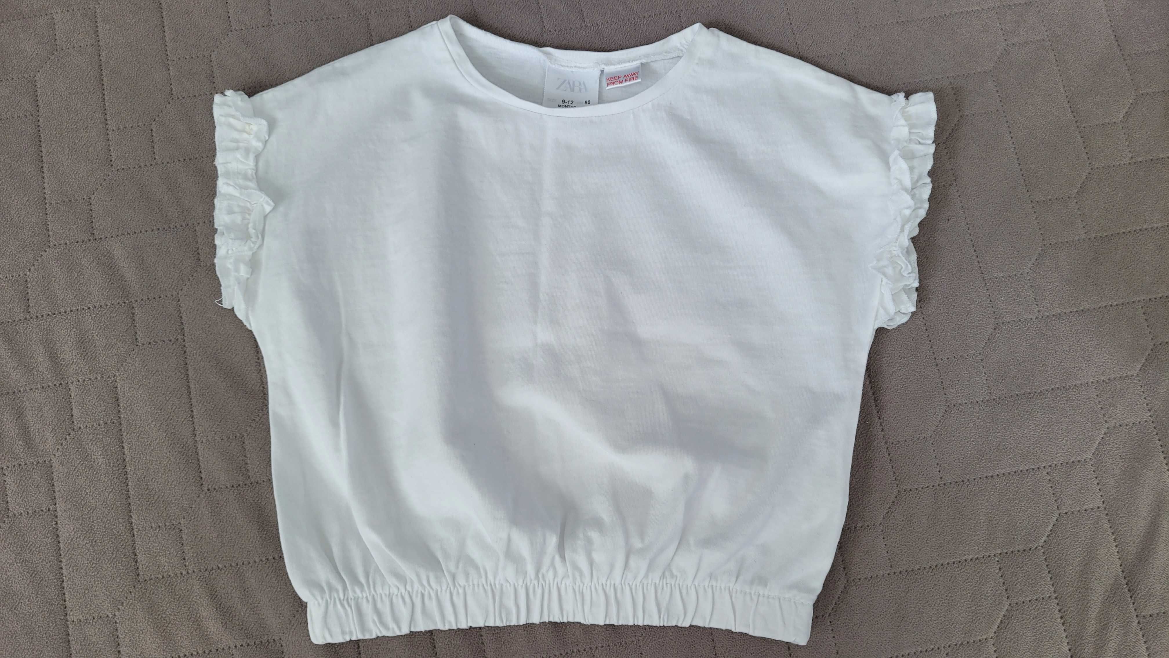 Bluzka dziewczęca r.80 Zara