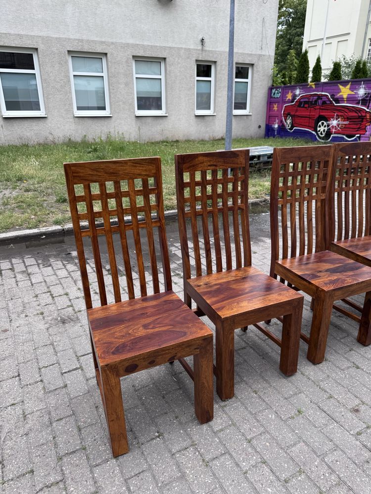 Zestaw stół 6 krzeseł meble kolonia