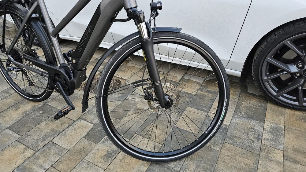 Rower elektryczny Winora Bosch Active Line plus 500wh rozmiar 56