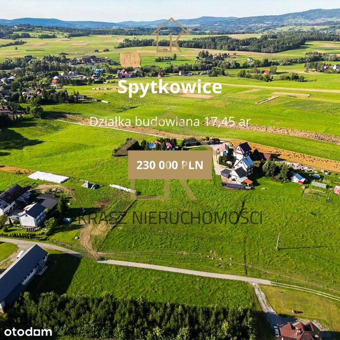 Piękna działka budowlana w spokojnej okolicy!