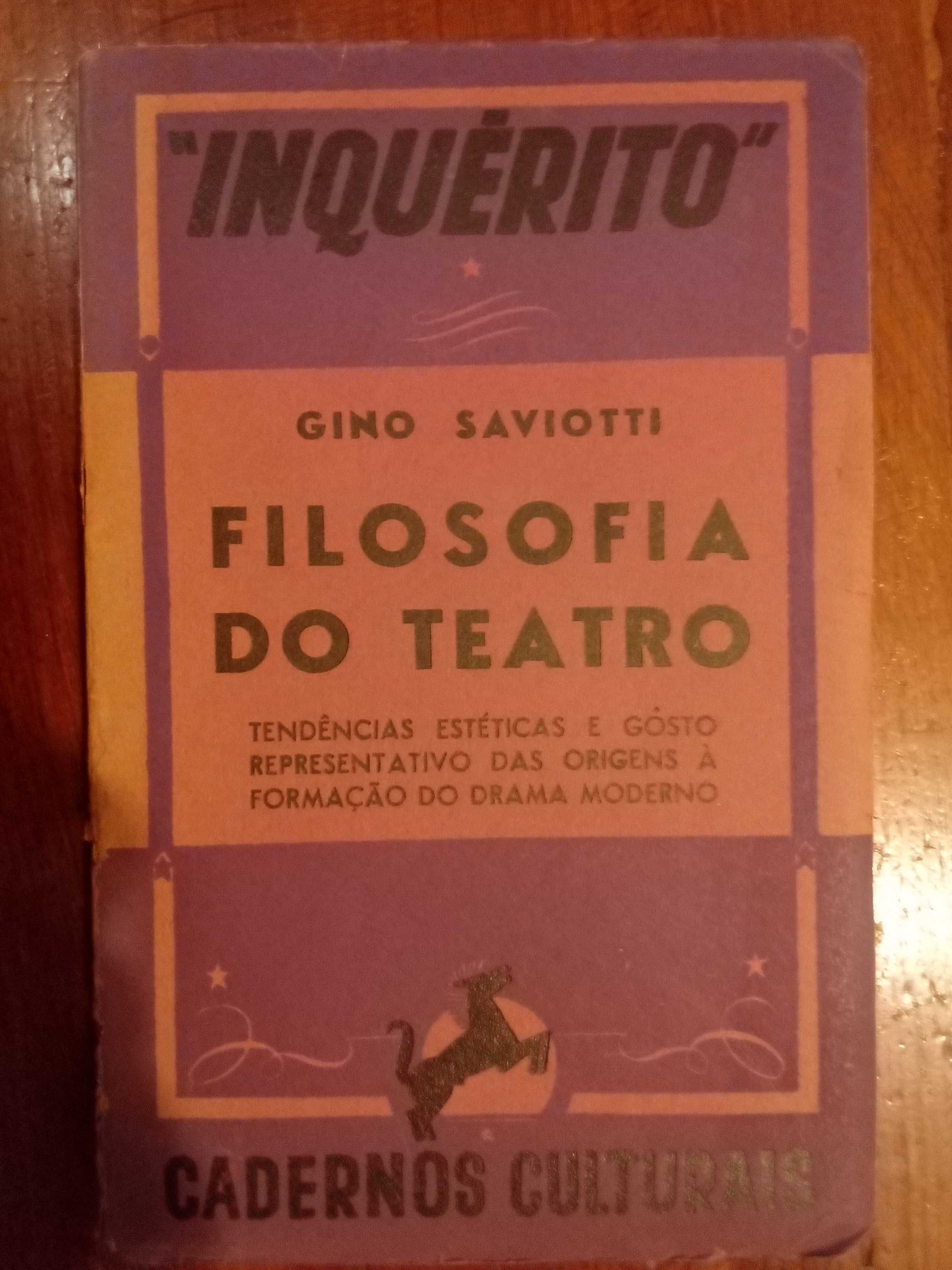 Gino Saviotti - Filosofia do Teatro