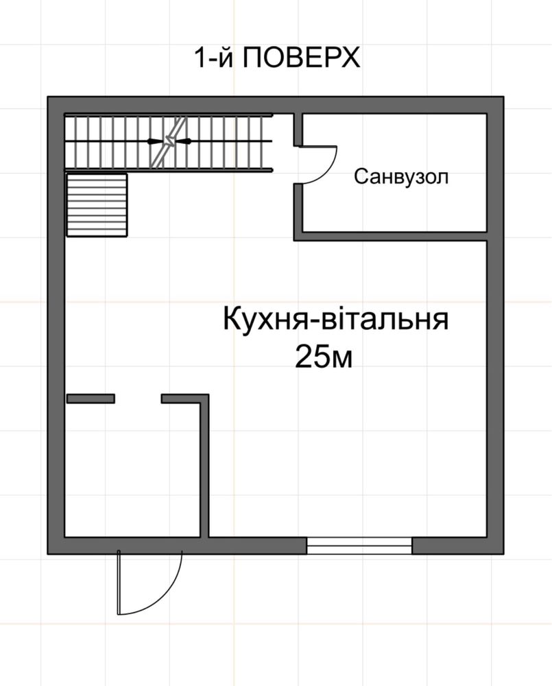 Таунхаус 75 кв.м. 3 кімнати в Місті р-н Замостя