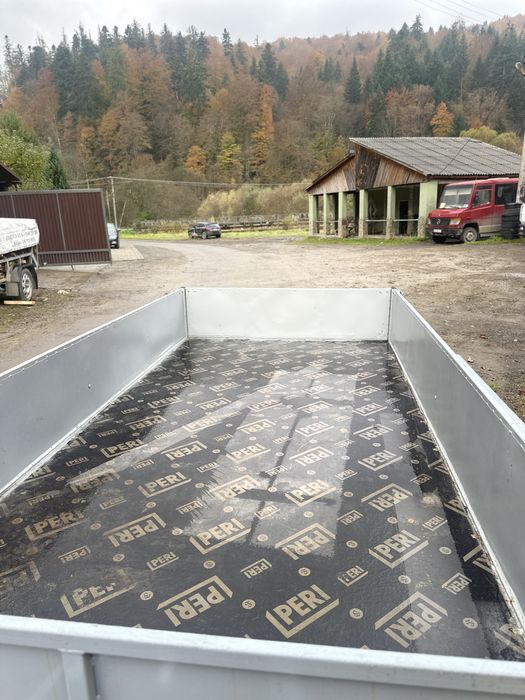 Прицеп 2 осний 2 осі з гальмами з тормозом