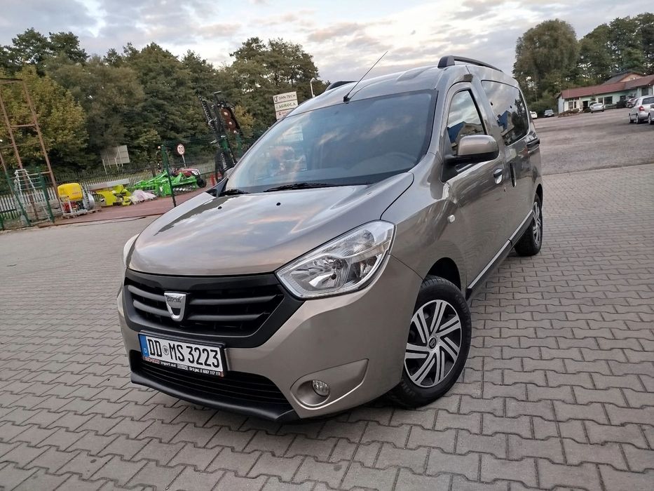 Dacia Dokker Super Stan 1.6 benzyna Klima Serwis Bezwypadkowy