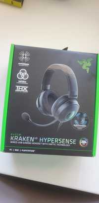 Headset Razer Kraken V3 HyperSense 7.1 Gaming Preto