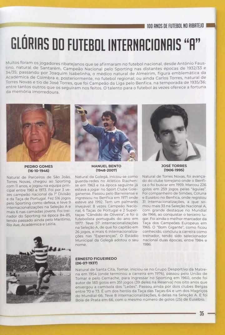 100 ANOS DE FUTEBOL NO RIBATEJO - Santarém 2024