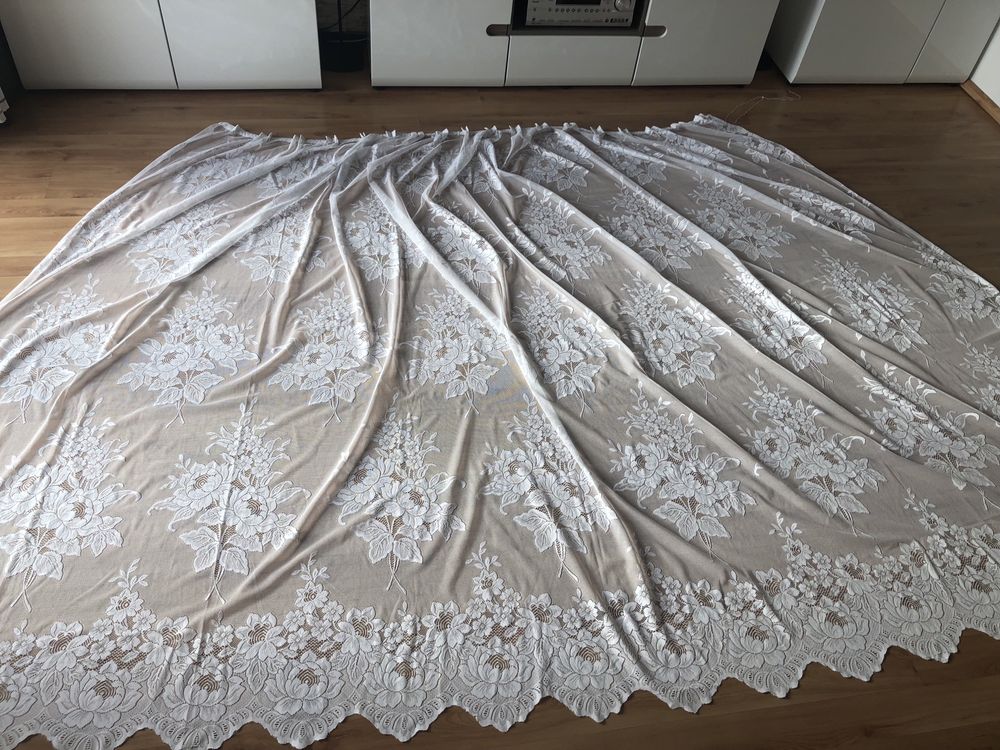 Firana na taśmie 363 cm/245 cm