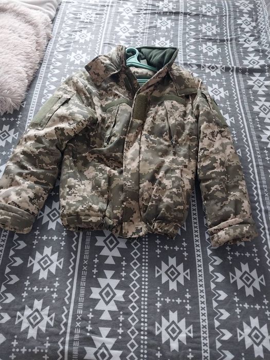Куртка зимова піксель