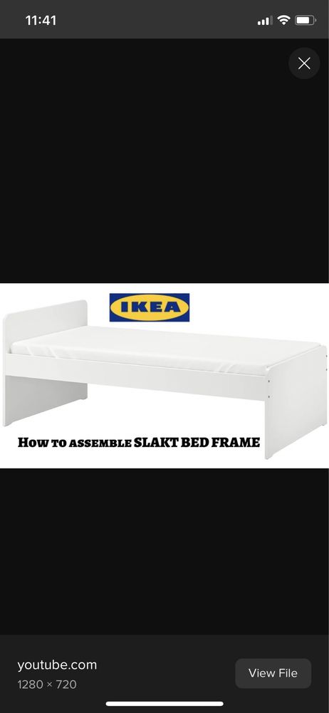 Cama IKEA SLAKT 90 x 200