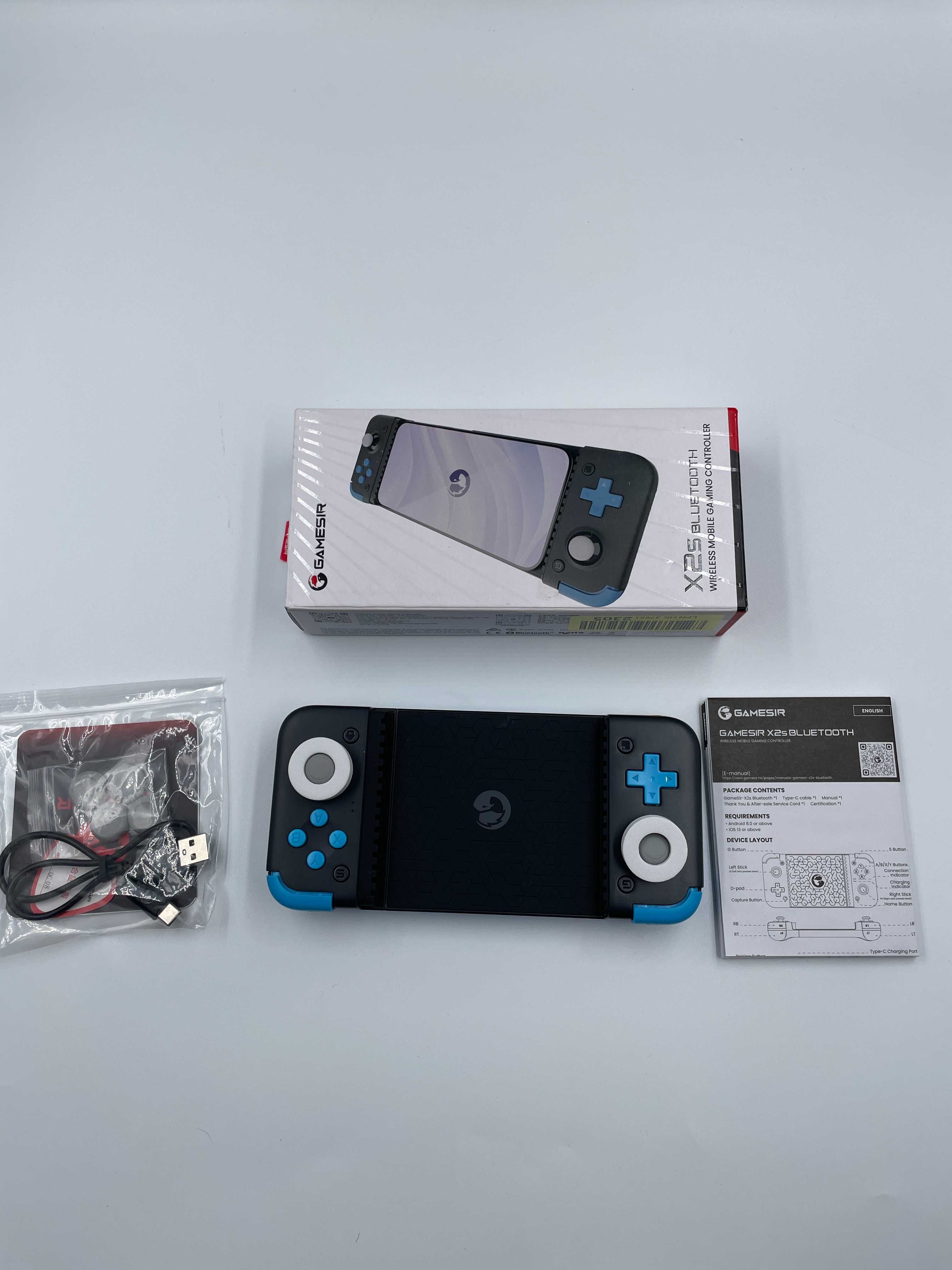 Pad do smartfona Bluetooth, kontroler, gamepad do Android, ios