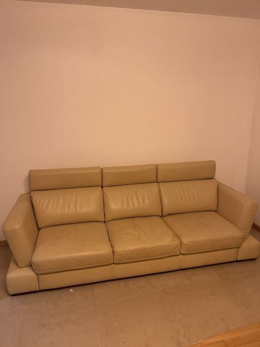 Kanapa 3 osobowa skórzana