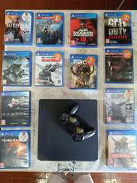 PS4 com jogos para venda