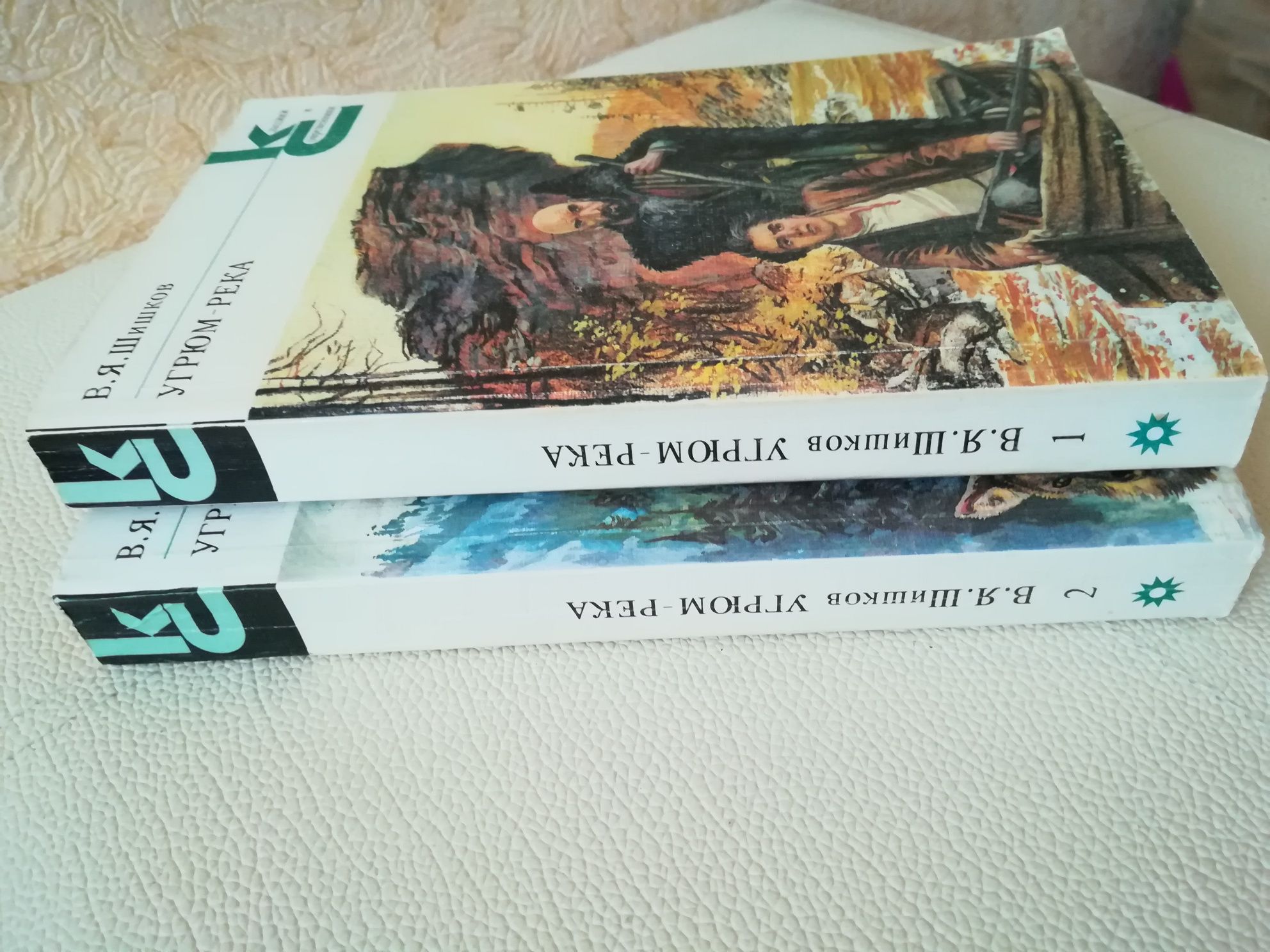 Дві книги книга книга книжка В. Я. Шишков "Угрюм-река" 2 частини