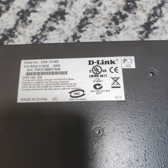 D-Link DES-1016D