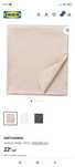 Conjunto lençóis NATTJASMIN IKEA (a estrear(