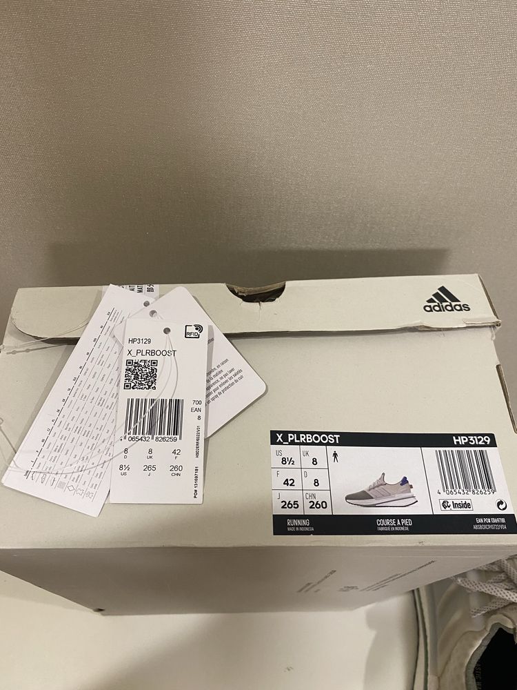 Мужские кроссовки Adidas X_PLRBOOST (42р./US 8.5/UK8)