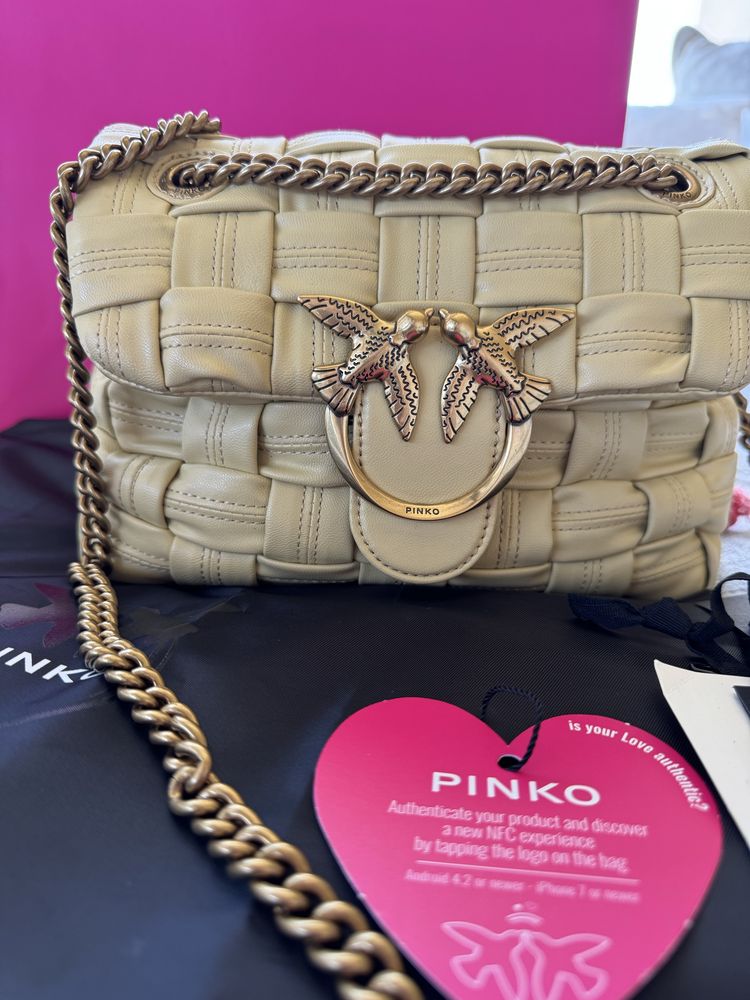 Totebka Pinko musztardowa