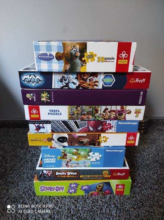 Puzzle Trefl różne