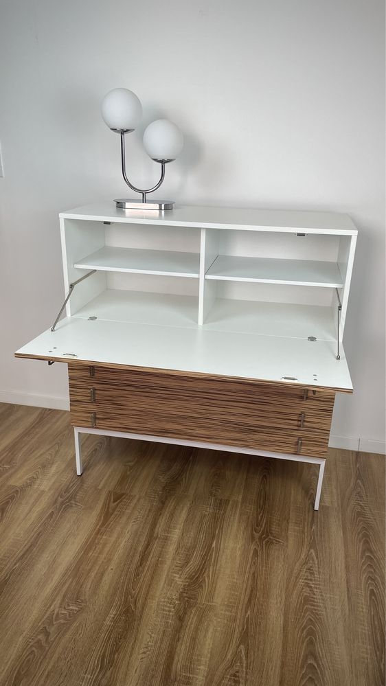 Vintage wysoka komoda highboard szafka bauhaus mid century design