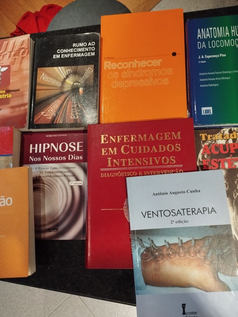 Livros acupuntura, medicina tradicional chinesa, anatomia, enfermagem