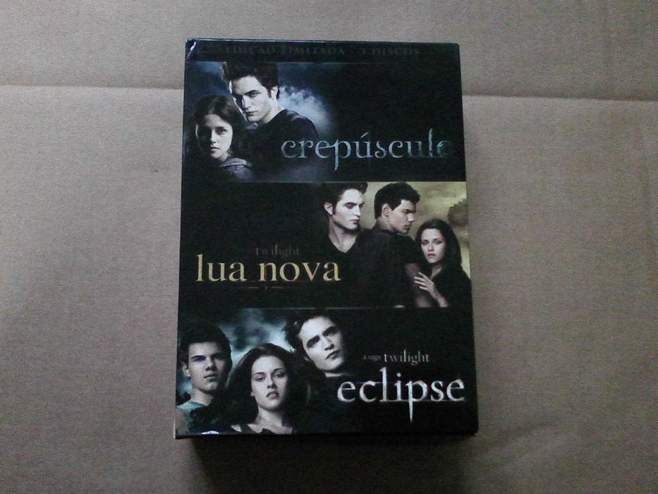 Saga Twilight 3 dvds