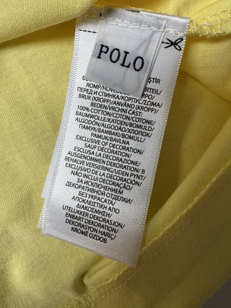 Nowa oryginalna koszulka Polo Ralph Lauren zolta L 40 outlet