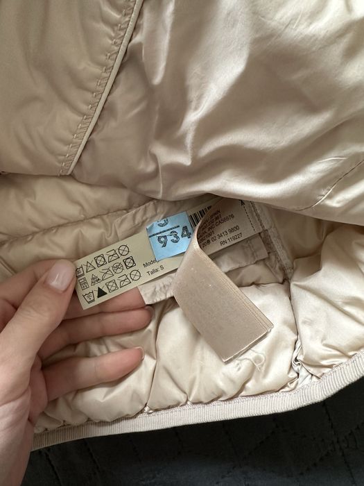 Куртка пуховик massimo dutti S бомбер