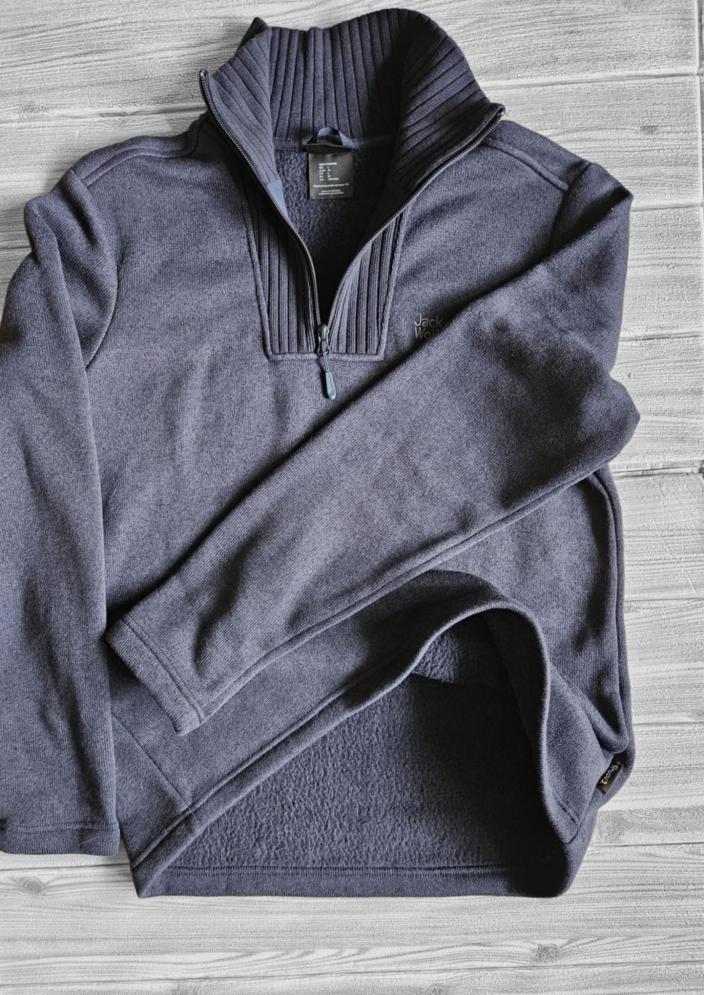 Bluza męska Jack Wolfskin trekkingowa outdoorowa górska polar sweter L