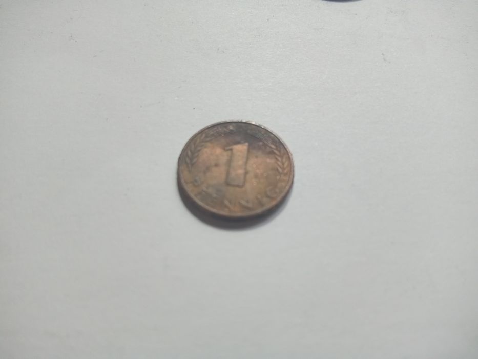32 monety Pfenning od 1950 do 1989 roku