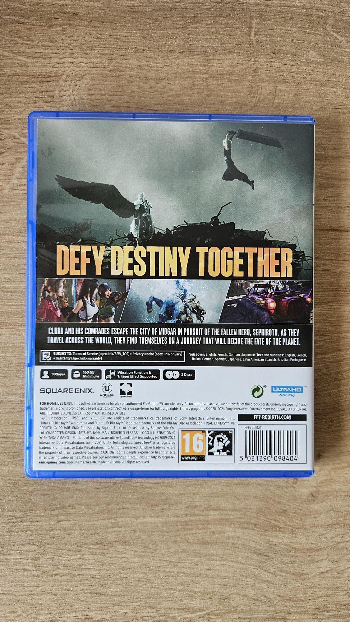 Finał Fantasy 7 rebirth PS5