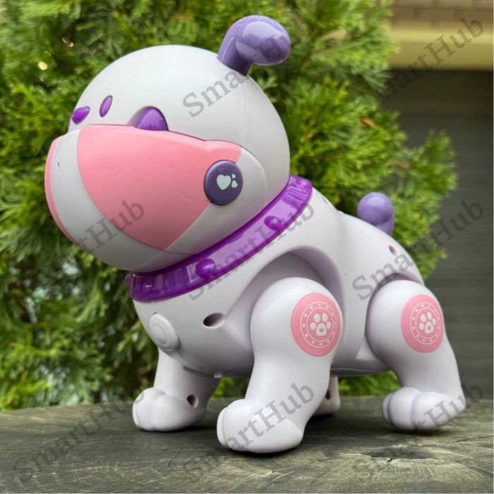 Інтерактивна Собачка на радіокеруванні Спайк рожевий, Песик на пульті