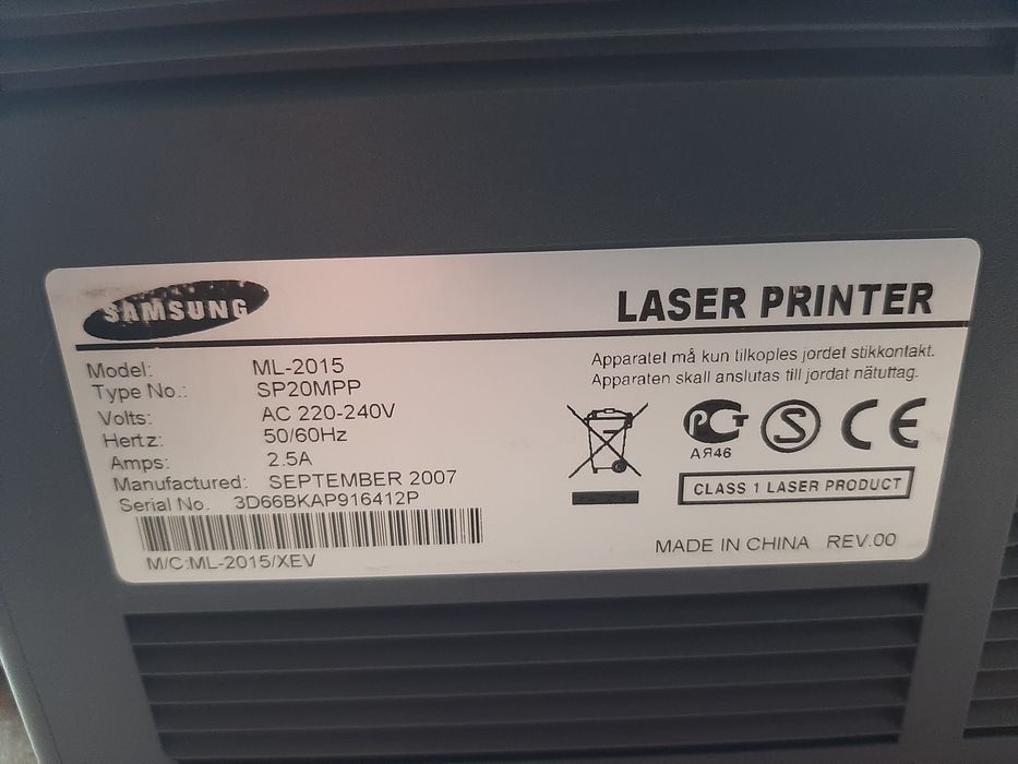 Прінтер Samsung ML-2015