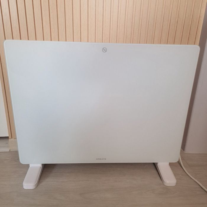 Convector elétrico de vidro com Wifi 1500W