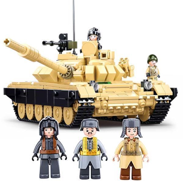 Klocki Czołg Rosyjski 2w1 T-72B3 T-72M1 Wojsko komp. LEGO