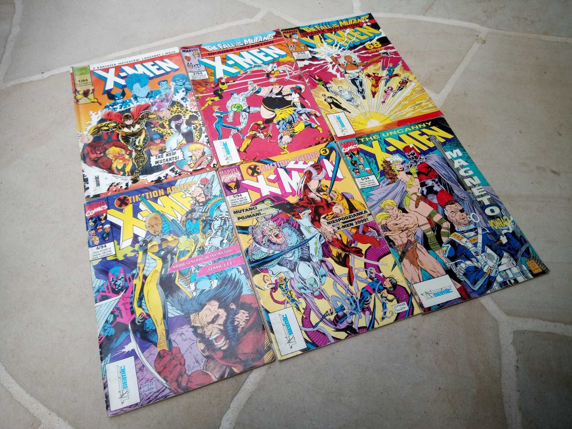 Komiksy X-Men, TM-Semic, '92-97, kompletna seria!