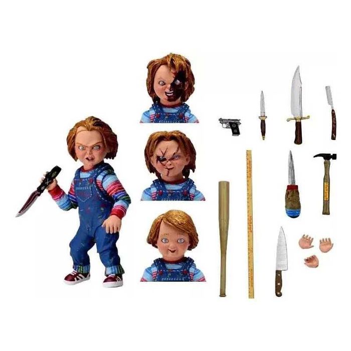 Figurka Laleczka Chucky ruchoma + akcesoria. Nowa