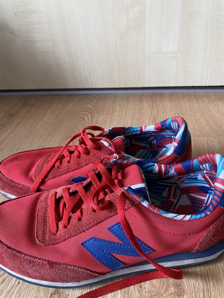 New Balance buty sportowe, sneakersy rozmiar 40, czerwone