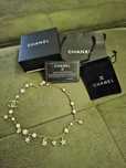 Chanel***naszyjnik choker perły cyrkonie nowy