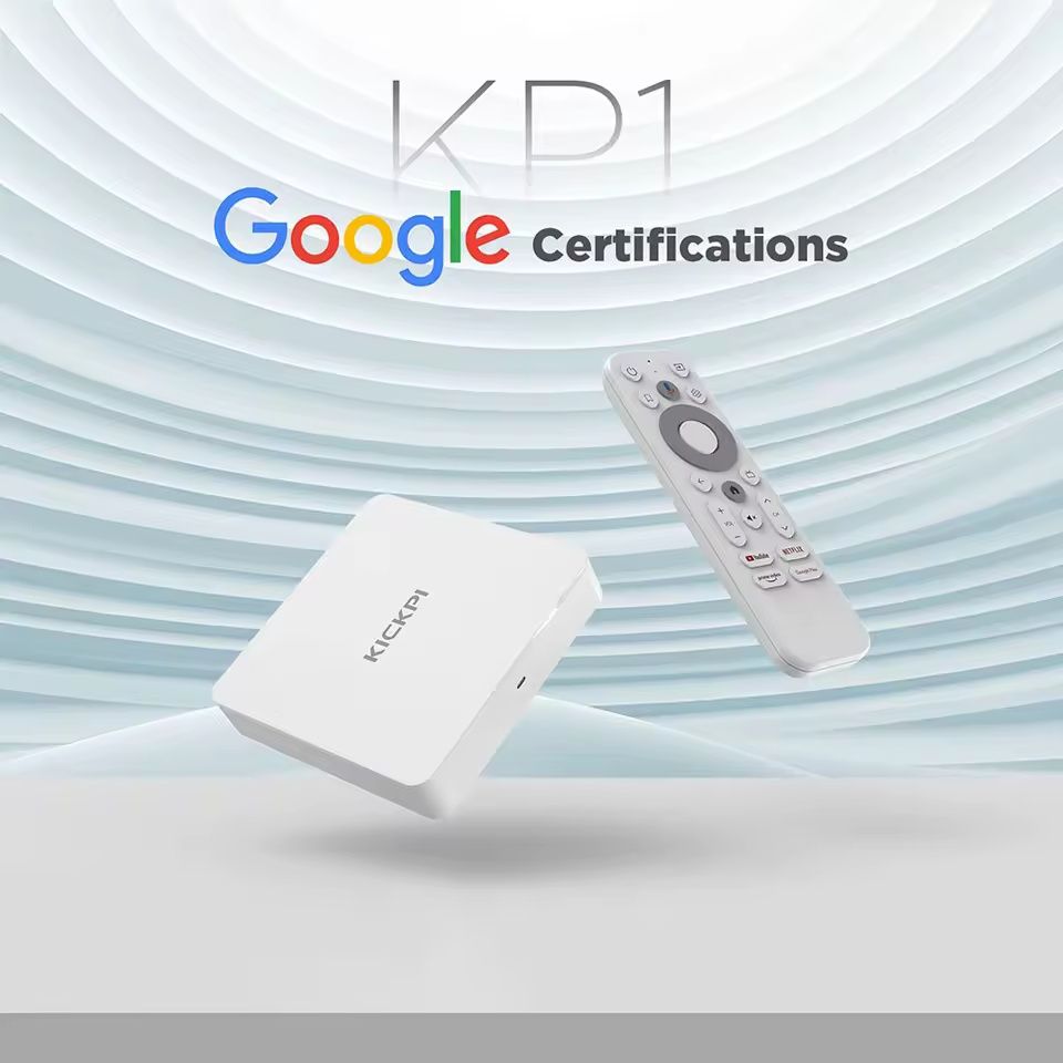 Kickpi KP1, 2/32, налаштована, сертифікована, Android TV 12