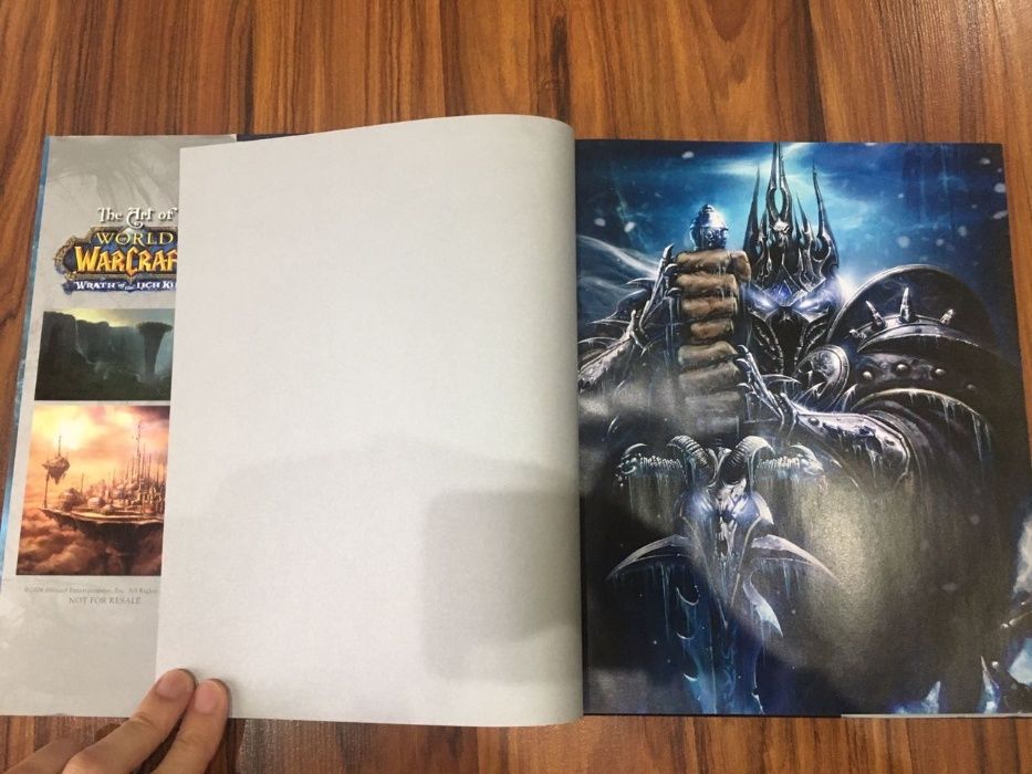 World of Warcraft Art Wrath of The Lich King артбук